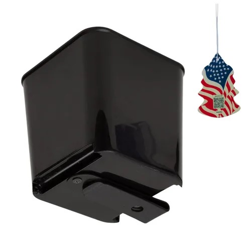 Cubo de basura para automóvil, a prueba de fugas, contenedor de almacenamiento para automóviles y camiones con clip para tapete de suelo, capacidad