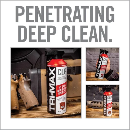 Vista 8 de Real Avid Tri-Max - Aceite de limpieza de pistola CLP de 12 onzas, spray limpiador de pistolas de larga duración con boquilla de dos posiciones