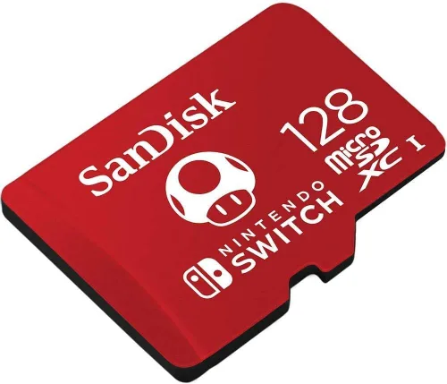 Vista 4 de SanDisk - Tarjeta micro SD Nintendo Switch de 128 GB para Switch, Switch OLED y Switch Lite tarjeta de memoria de 128 GB de alta velocidad