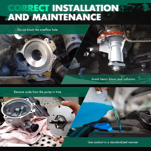 Vista 7 de SCITOO AW7163 Bomba de agua con junta para Dodge Ram 1500 Dakota Durango Jeep Grand Cherokee Commander 3.7L V6 4.7L