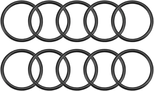 Vista 13 de uxcell Juntas tóricas de goma de nitrilo de 0.433 in de diámetro exterior de 0.236 in de diámetro interior, 0.098 in de ancho, junta métrica