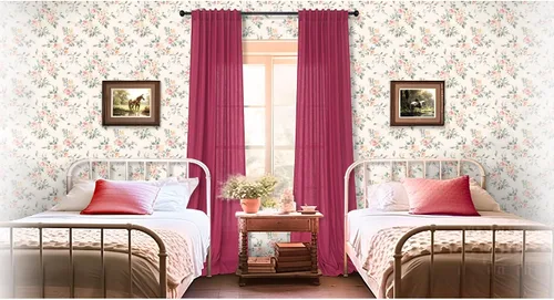 Vista 81 de Cortinas simples de lino blanco de 90 pulgadas de largo para sala de estar, 2 paneles con bolsillo con pestaña trasera, cortinas bohemias
