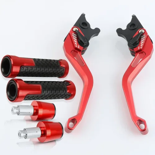 Vista 8 de Motorcycle Brake Clutch Lever Adjustable Motorbike Handle Bar Accessories 3D Rhombus CNC with Logo for Kawasaki for VERSYS 1000 2012 2013 2014 Lever