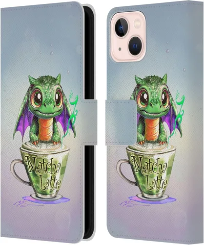 Vista 65 de Head Case Designs Officially Licensed Ruth Thompson Boba Tea Cup O Dragons Leather Wallet Case Compatible with Apple iPhone 7 Plus / 8 Plus