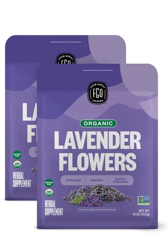 Vista 20 de FGO Té orgánico de Ashwagandha, 100 unidades, bolsitas de té de hierbas ecológicas, bolsa resellable, sin cafeína, el embalaje puede variar
