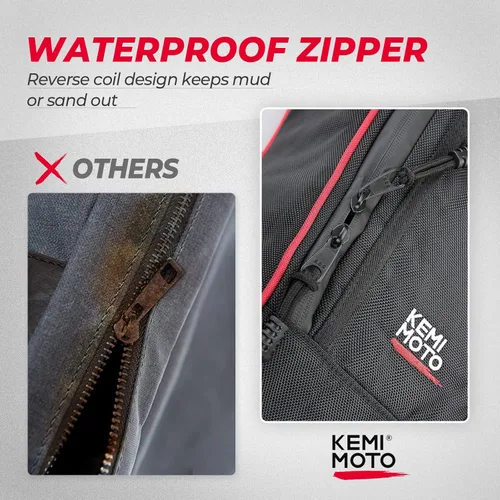 Vista 7 de KEMIMOTO X3 Center Storage Bag, Shoulder Between Seats Console compatible with Can am Maverick X3 MAX XRS XDS Turbo R RR 2017-2024 OEM Replacement