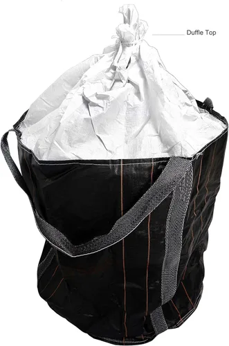 Vista 3 de Bolsa de envase intermedia a granel flexible de polipropileno pesado de 43 "para 1,3 yardas cúbicas de embalaje de plástico a granel bolsa 2600LBS