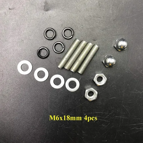 Vista 6 de Pernos del motor Studs,Juego de tornillos, motor de gas de 2 tiempos yd100/66cc/80cc, bicicleta motorizada a gas