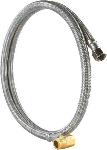 Vista 6 de CERTIFIED APPLIANCE DW120SSBL conector para lavavajillas trenzado de acero inoxidable con codera, 10 pies