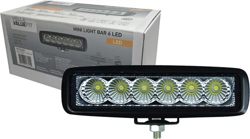 Vista 4 de Hella - mini barra de luz LED, modelo 357203001 Value (6 focos LED)