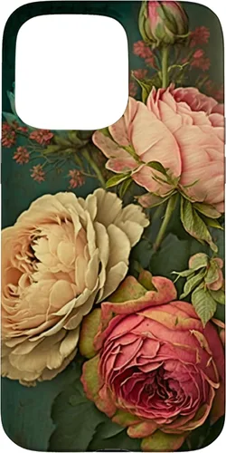 Vista 31 de Boho Shabby Chic Bohemian Roses Vintage Funda con diseño de flores y flores para iPhone 17