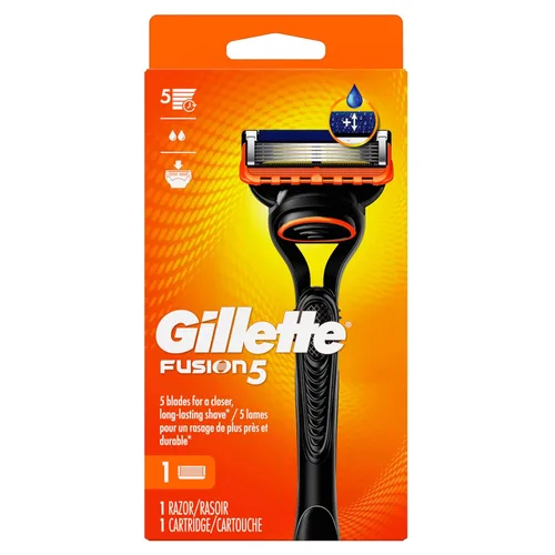 Vista 9 de Gillette Maquinilla de afeitar Fusion5 para hombre, mango + 1 repuesto de cuchilla de afeitar