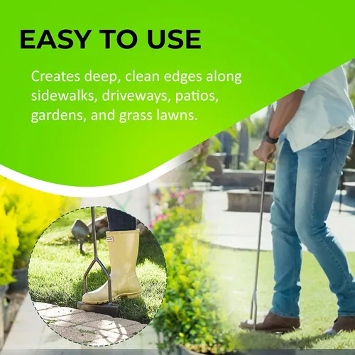 Vista 5 de Lewis Lifetime Tools EDGE-180 Herramienta para bordear césped, 1