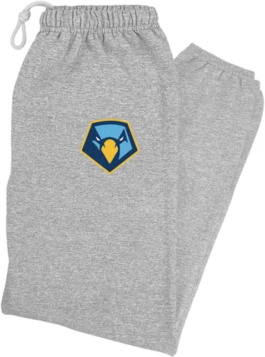 Vista 42 de LOGOVISION Pantalones deportivos, jogger para hombre con logotipo primario colegial, colección Heather atlética