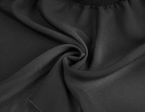 Vista 5 de Falda de Danza de Ballet para Niñas de 3 a 12 Años, Brillante, de PonerseEnvolvente, Ropa de Danza de Gasa, Rosa, Negro, Blanco, Morado