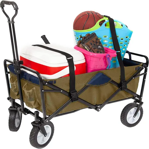 Vista 3 de Correas de hebilla universales compatibles con vagón plegable plegable al aire libre, accesorios de vagón Mac, accesorios de carro plegable