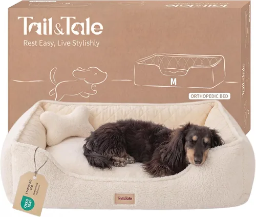 Vista 11 de Cama ortopédica refrescante para perros pequeños, espuma viscoelástica