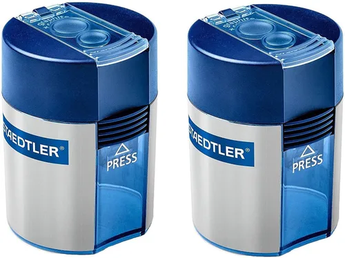 Staedtler Sacapuntas de doble agujero, sin embalaje (paquete de 2)