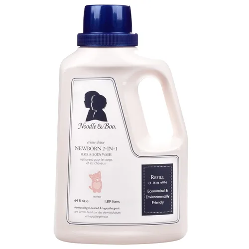 Vista 6 de Noodle & Boo Gel de baño y cabello 2 en 1 para recién nacidos