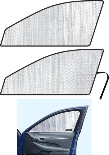 Parasol reflectante para asiento delantero de ventana lateral, ajuste personalizado para Hyundai Sonata Sedan, Hybrid, SE, SEL, SEL Plus, Limited,