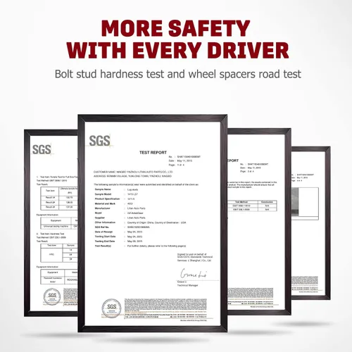 Vista 7 de Espaciadores de rueda, 5x4.75 para Chevrolet para S10/Corvette/Camaro, para GMC para S15/Sonoma, para Cadillac para Eldorado/XLR, adaptadores