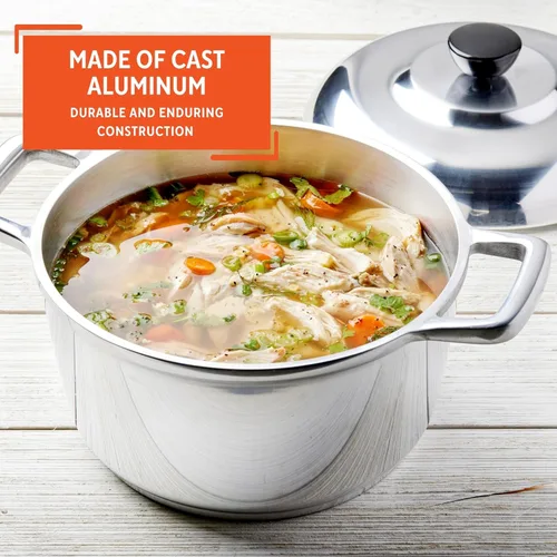 Vista 3 de IMUSA Horno holandés de aluminio fundido de 3.5qt H. Cajun