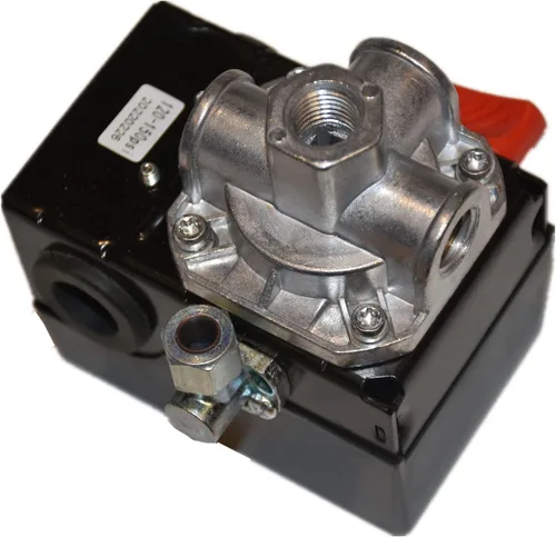 Vista 3 de XIAOWEI Interruptor de presión 5140117-89 para el artesano de la PSI del compresor de aire del cable de Porter 150/120
