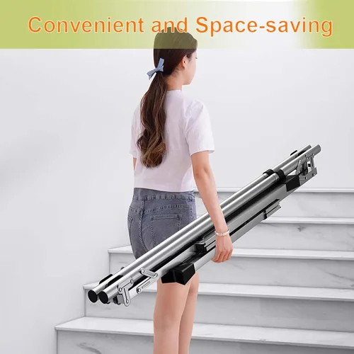 Vista 6 de This Clothes Drying Rack for Laundry, Collapsible Clothes Drying Rack, Stainless Steel Adjustable Garment Rack, Foldable Laundry Drying Rack with 20