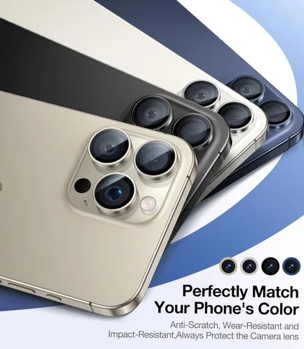 Vista 10 de UltraGlass UNBREAK TOP 9H+ Vidrio para Protector de Lente de Cámara iPhone 17 [NO.1 Grado Militar Irrompible] Protector de Cámara 17 Cubierta