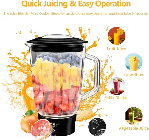 Vista 7 de Batidora de pie multifuncional, batidora de pie 6 en 1, cabezal inclinable de 6.3 cuartos de galón, batidora de pie con tazón de acero inoxidable