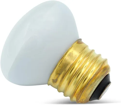 Vista 3 de lumenivo Bombillas reflectoras pequeñas R14 de 25 vatios – 120/130 voltios E26 de repuesto de base de cuello corto incandescente esmerilada de lava