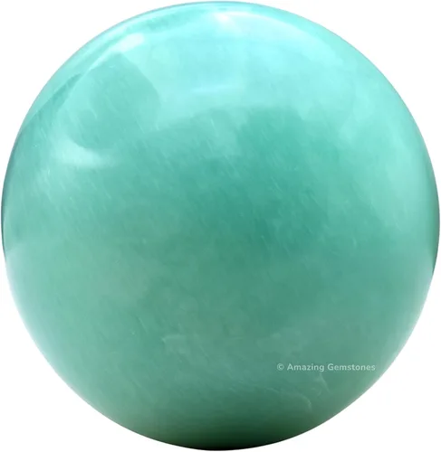 Vista 2 de Amazing Gemstone Bola de cristal de Yaxaita con soporte, bolas de meditación de esfera de cristal de 1.5 pulgadas para brujería y bolas decorativas