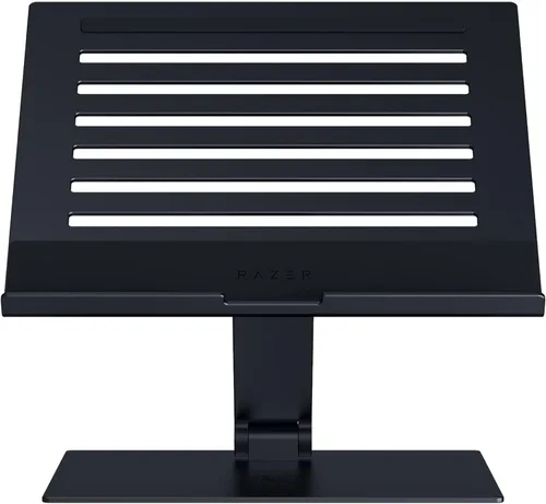 Razer Soporte ajustable para portátil: compatible con teléfonos, tabletas, computadoras portátiles, Macbooks de hasta 18 pulgadas - Altura e Negro