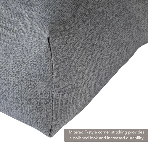 Vista 76 de Greendale Home Fashions Aloha - Cojín para silla de respaldo alto para exteriores de 44 x 22 pulgadas