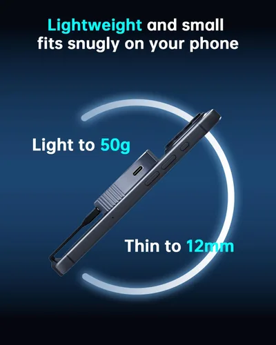 Vista 3 de SSD portátil magnético de 512 GB, disco duro externo USB 3.2 Gen2 con PD de 100 W de paso, 1100 MB/s, compatible con grabación ProRes 4K 120fps