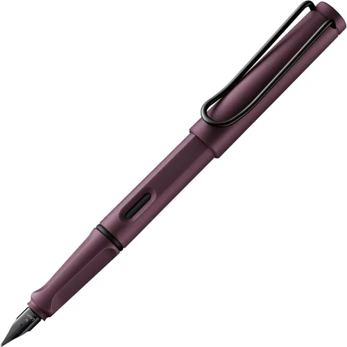 Vista 13 de Pluma estilográfica Lamy Safari, punta fina amarilla (L18F)., Amarillo