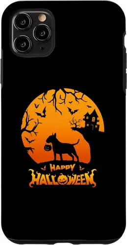 Vista 13 de iPhone 16 Bull Terrier Happy Halloween Costume Pumpkin Dog Boo Dogs Case