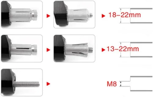 Vista 5 de Empuñadura universal de manillar de motocicleta de 7/8 "0.866 in para Suzuki dv650/s sv 650/dv650 dv650s SFV650 1999-2016