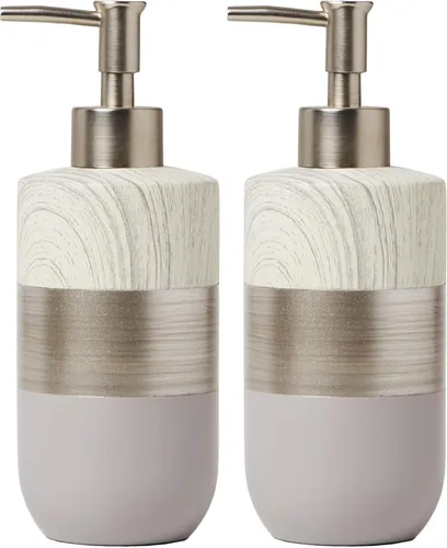 Vista 10 de SKL Home by Saturday Knight Ltd. - Dispensador de jabón Liselotte, color plateado