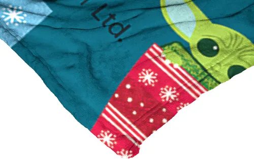 Vista 4 de Northwest Star Wars - The Mandalorian - Manta de seda táctil, 50 x 60 pulgadas, el mejor regalo de la historia