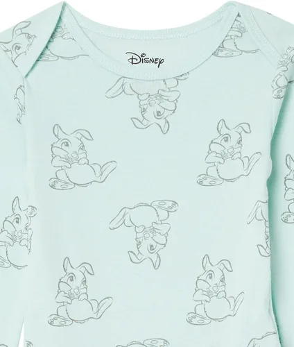 Vista 6 de Tienda Essentials Disney Marvel Star Wars Body de manga larga para bebé princesa, paquete de 5