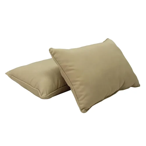 Vista 16 de Factory Direct Partners Presidio - Almohada lumbar de 12 x 20 pulgadas, 12 x 20 pulgadas, color arena beige, 2
