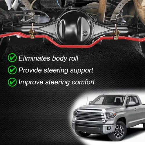 Vista 4 de MULAN Kit de barra estabilizadora trasera PTR11-34070 compatible con Toyota Tundra 2007-18 2019-21 Tundra todos los modelos