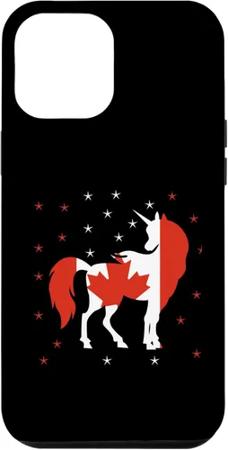 Vista 26 de Unicorn Canada Flag Canadian Case for iPhone 17