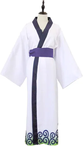 Vista 3 de Hainnum Roronoa - Kimono de anime para cosplay, disfraz de Wano Country Deluxe con capa, trajes de Halloween