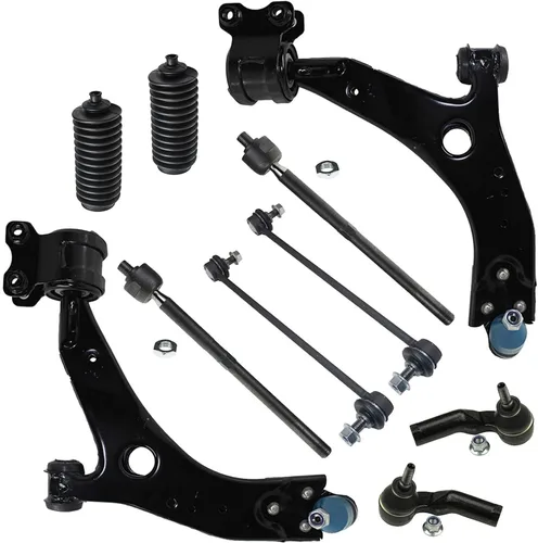 Vista 91 de Detroit Axle - Kit de brazos de control de extremo delantero RWD para cargador Chrysler 300 Dodge Challenger 11-19, brazos de control