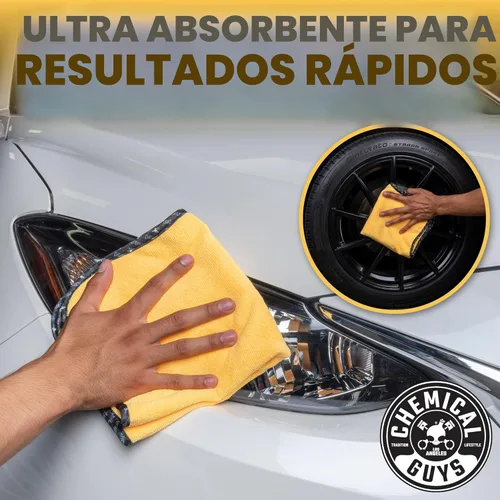 Vista 5 de Chemical Guys MIC721 Miracle Dryer - Toalla de secado de microfibra, (ideal para automóviles, camiones, SUV, caravanas, motocicletas y más)
