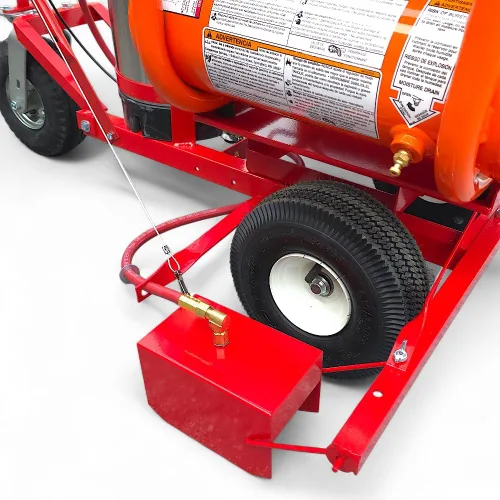 Vista 5 de Máquina de rayas de pintura motorizada/modelo de compresor