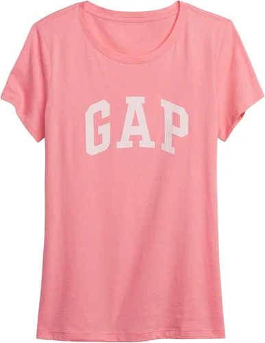 Vista 23 de Gap Camiseta clásica con logotipo para mujer Fresas Blancas