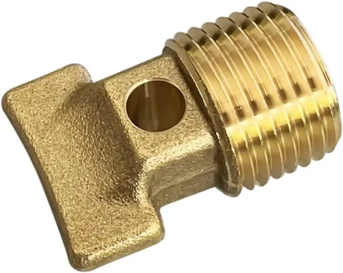 Vista 3 de Tapón de drenaje para garboard de barco, rosca NPT de 1/2", tapones de drenaje de latón macizo comúnmente utilizados en tapones de drenaje de cascos
